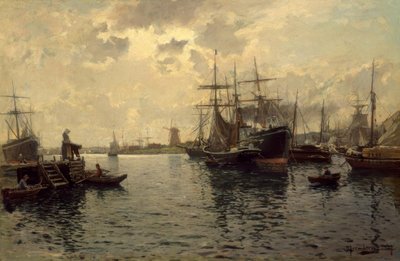 O. Jernberg, Dutch Harbor by Olof Jernberg